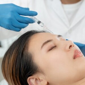 What happens after the first glutathione injections for skin whitening?