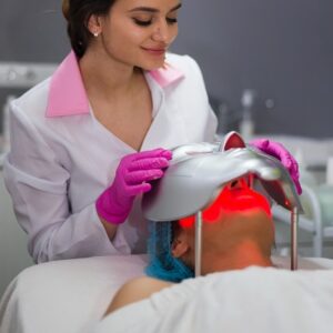 What areas can be treated with hydrafacial ?